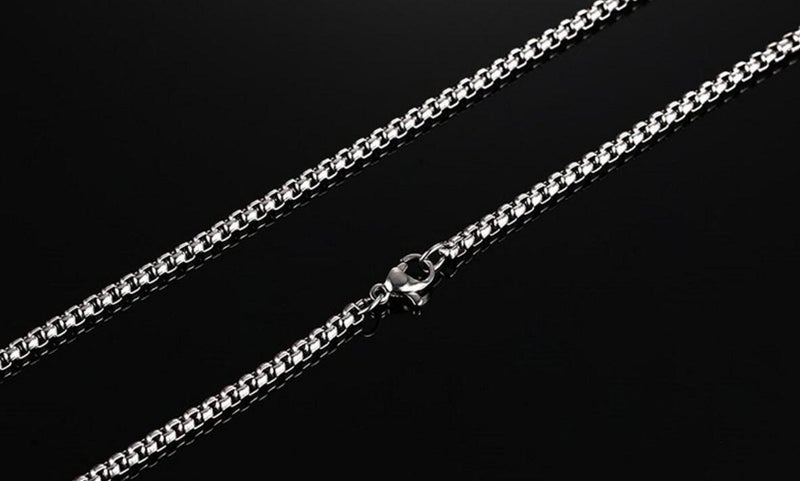 ENHONG Celtic Knot Necklace for Men,Stainless Steel Double Side Solid Heavy Pendant with Chain 24 Inches - Image 5
